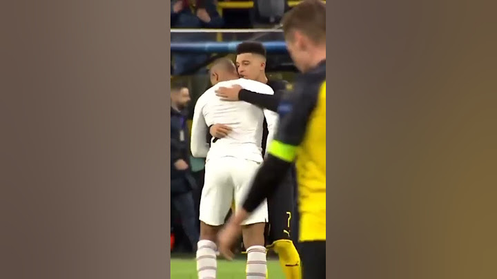 MBAPPE AND SANCHO CHANGES SHIRTS IN A MATCH!!!!!!!