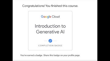 Introduction to Generative AI: Quiz Answers #shorts