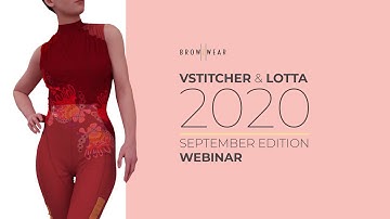 VStitcher and Lotta 2020 September Edition Introduction Webinar