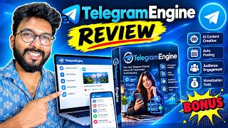Telegram Engine Review – Turn Your Telegram Channel Into a Business! screenshot 1