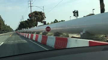 SpaceX HQ Hyperloop Test Track