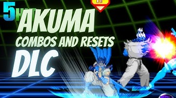 MvC2 - Akuma Combos and Resets DLC