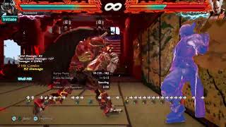 Pretty sick Devil Jin wall bounce combo 128 damage Howard Estate Net Worth