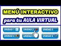 Quiz sobre Creación de Menú Interactivo en Moodle