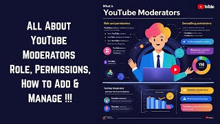 All About YouTube Moderators  | Role, Permissions, How to Add & Manage !!!