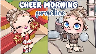 My Cheer Practice Morning Routine 💃🏻🏡 | Avatar World | Pazu