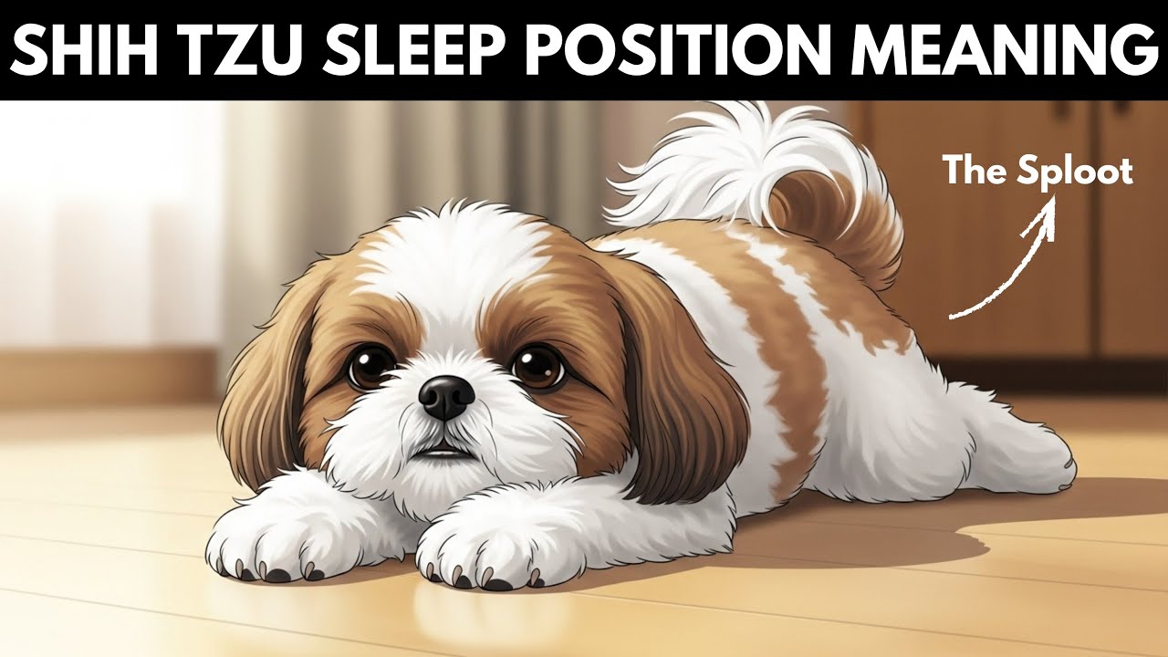 Что поза, в которой спит ваш ши-тцу, может рассказать о его личности, здоровье и характере