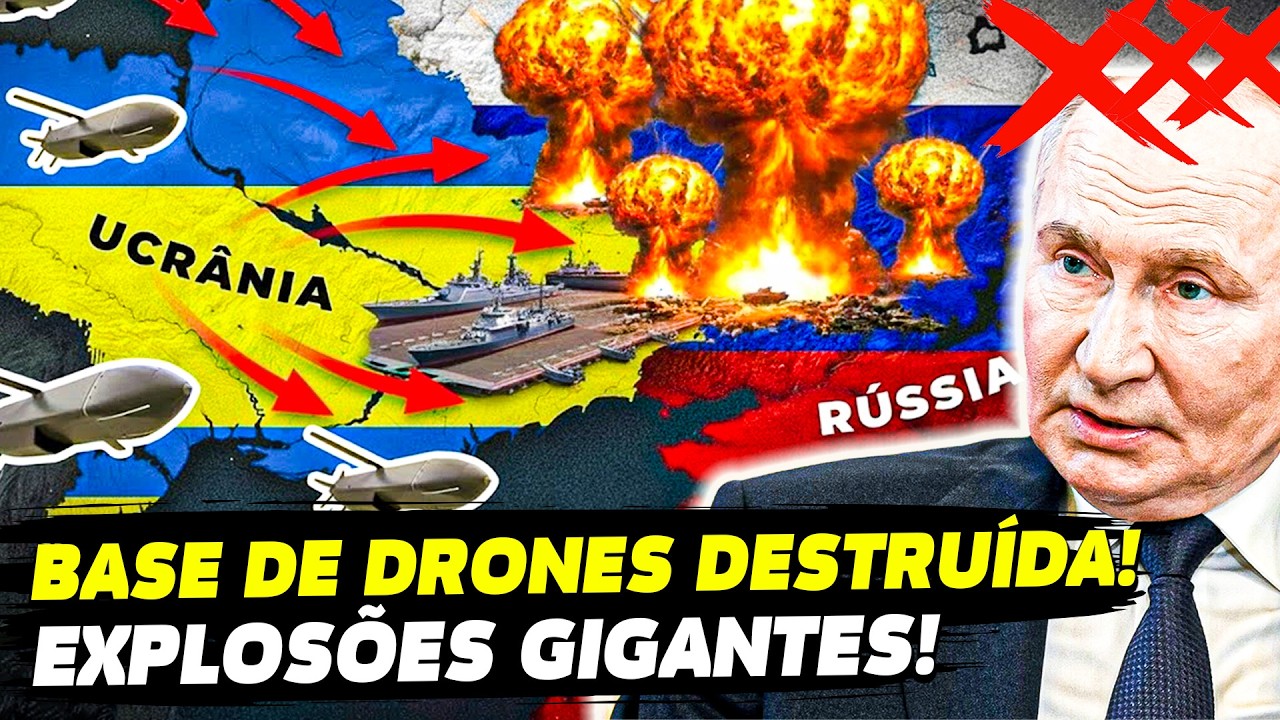 Explosão terrível... A Ucrânia destruiu o mais importante alvo russo... mísseis ATACMS e SCALP