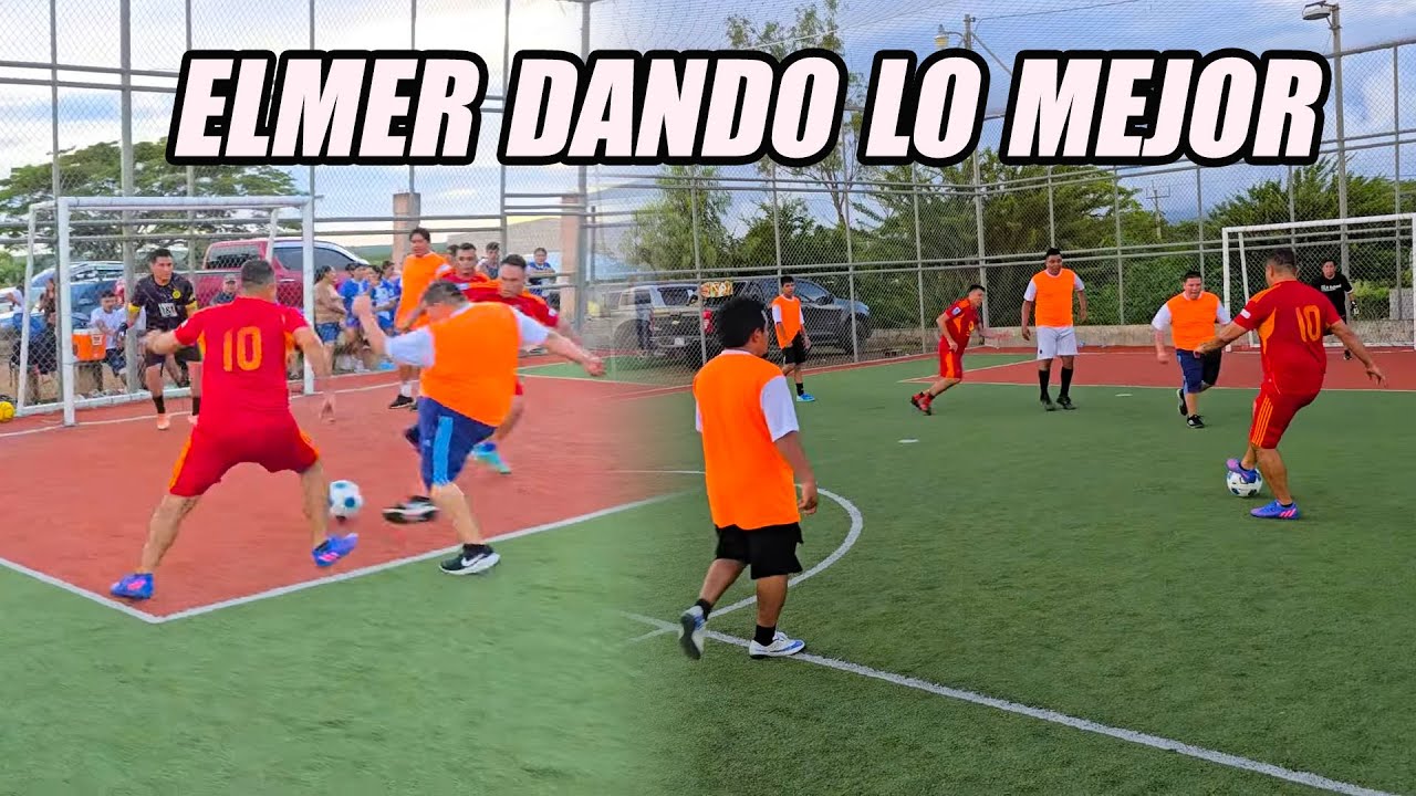 Elmer dando lo mejor para ganar este partido y estar en la final.