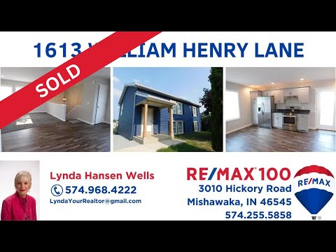 1613 William Henry Lane, Goshen, IN home video tour