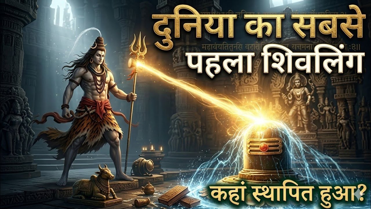 दुनिया का पहला शिवलिंग कहाँ स्थापित हुआ? | भगवान शिव का अद्भुत रहस्य | HISTORY DOCUMENTARY HINDI |