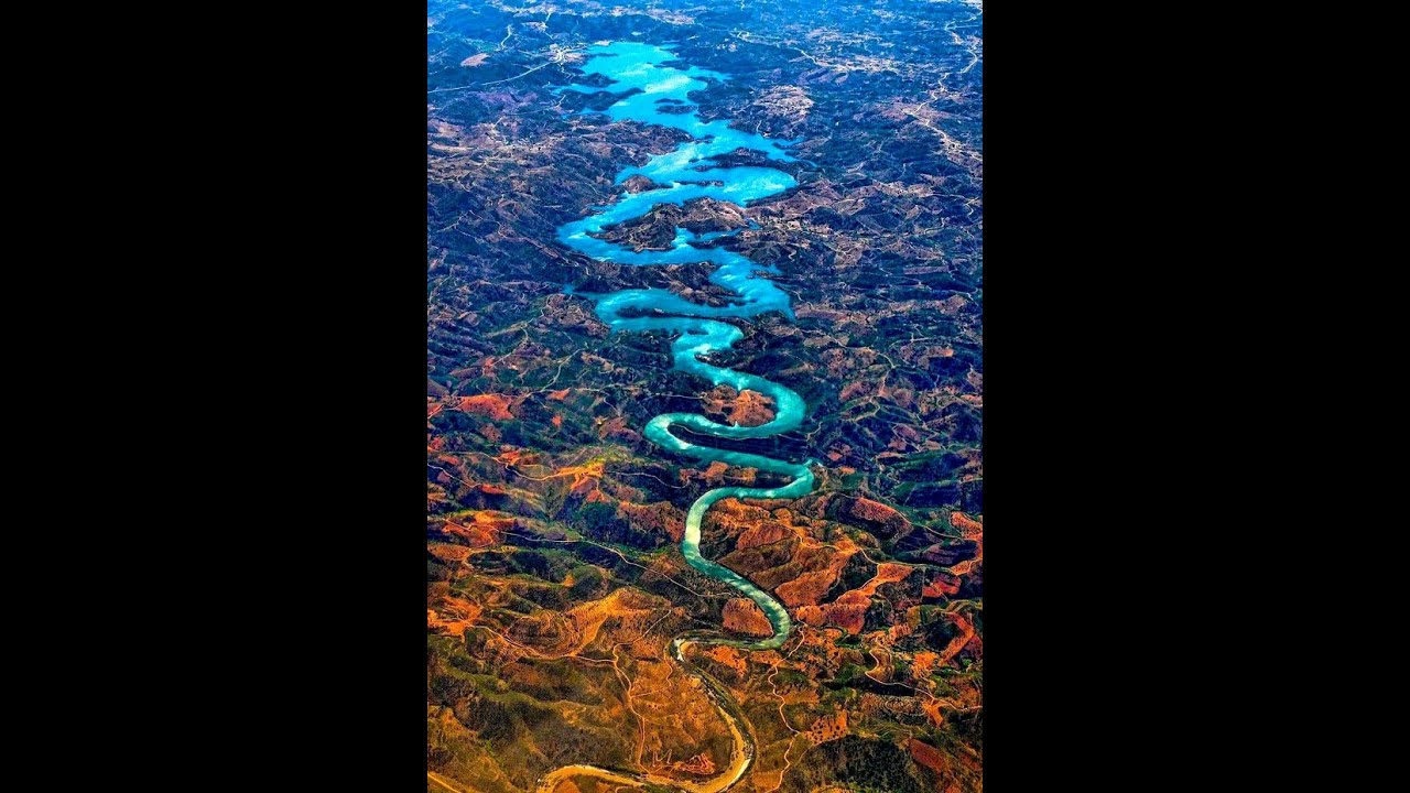 L'Odeleite, la Rivière du Dragon Bleu au Portugal (Algarve) YouTube