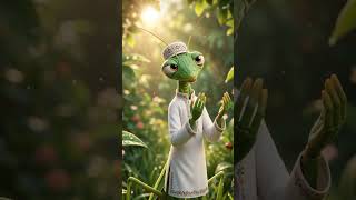 Praying Mantis's Natural Dua Pose is Perfect 🙏🌿 | Spina Lara