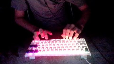 ducky one 2 mini color modes tutorial