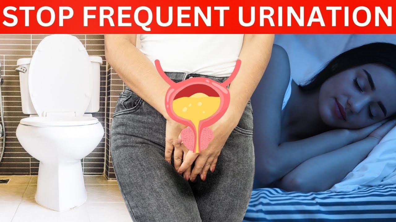 Just 3 Vitamins to STOP Frequent Urination at Night! | NOCTURIA Signs