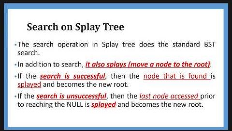 splay tree