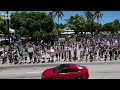 Drone footage from 'No Kings' protest at Torch of Friendship in Miami
