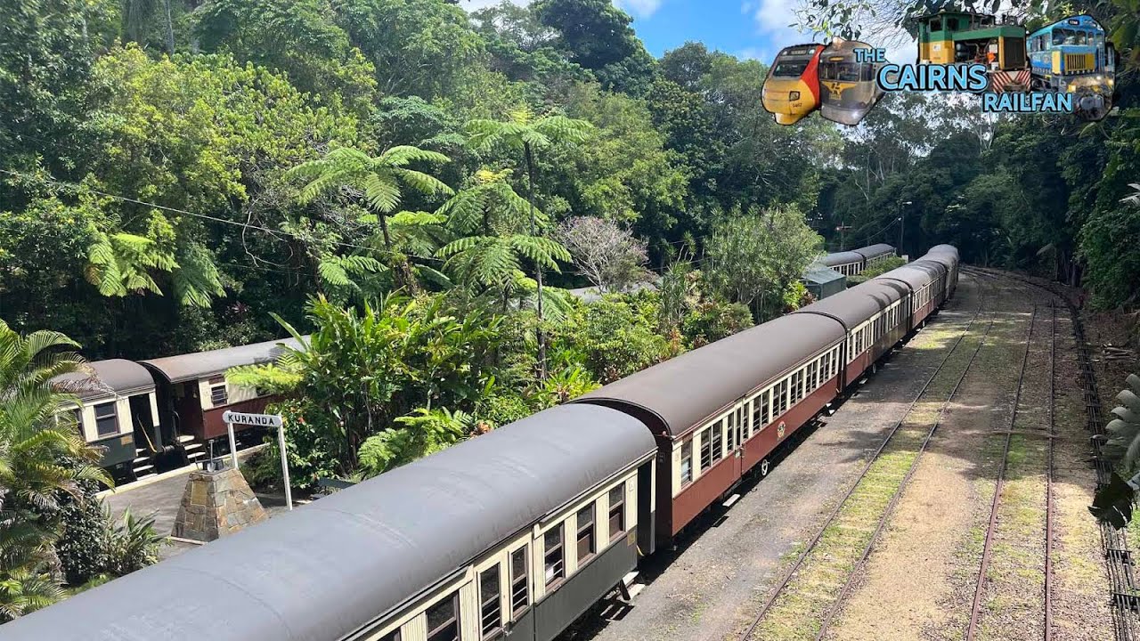 A Trip on the Kuranda Scenic Railway The Cairns Railfan YouTube