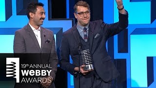 Denizen's 5-Word Speech at the 19th Annual Webby Awards