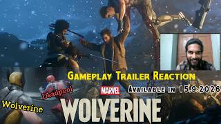 Marvel: Wolverine Game lo Deadpool..🤯! Gameplay Trailer Telugu Reaction #ps5 #marvelgames