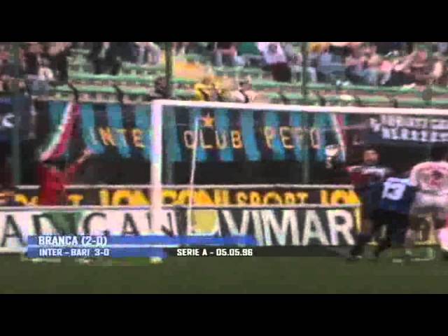 Inter Football Club 3 March 1996 Branca-Paul Ince-Centofanti