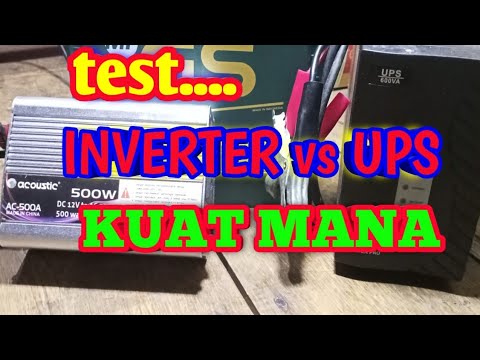 Video: Perbedaan Antara UPS Dan Inverter