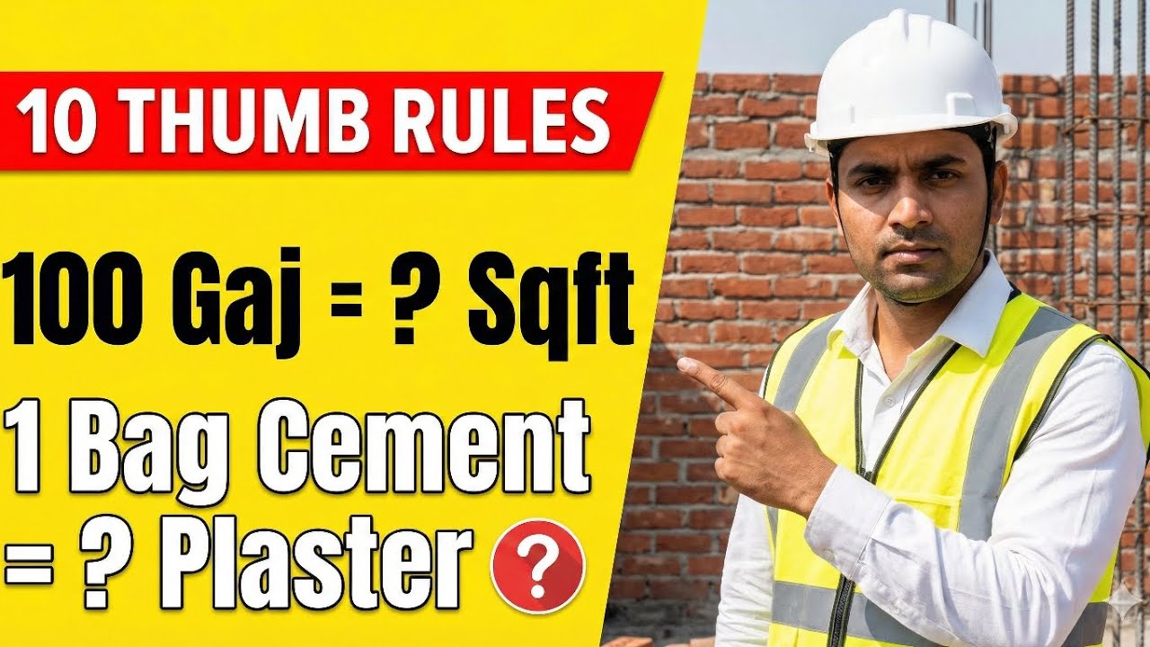 Construction Line में ये 10 Calculation नहीं आते तो रोज़ नुकसान पक्का!