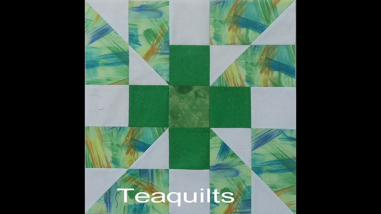 Quilt Block: Honoring Nancy Zieman *2017 Mystery BOM*June-Crazy House