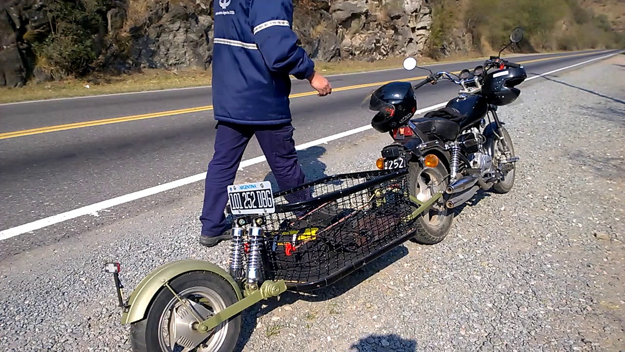carro con una sola rueda Córdoba YouTube