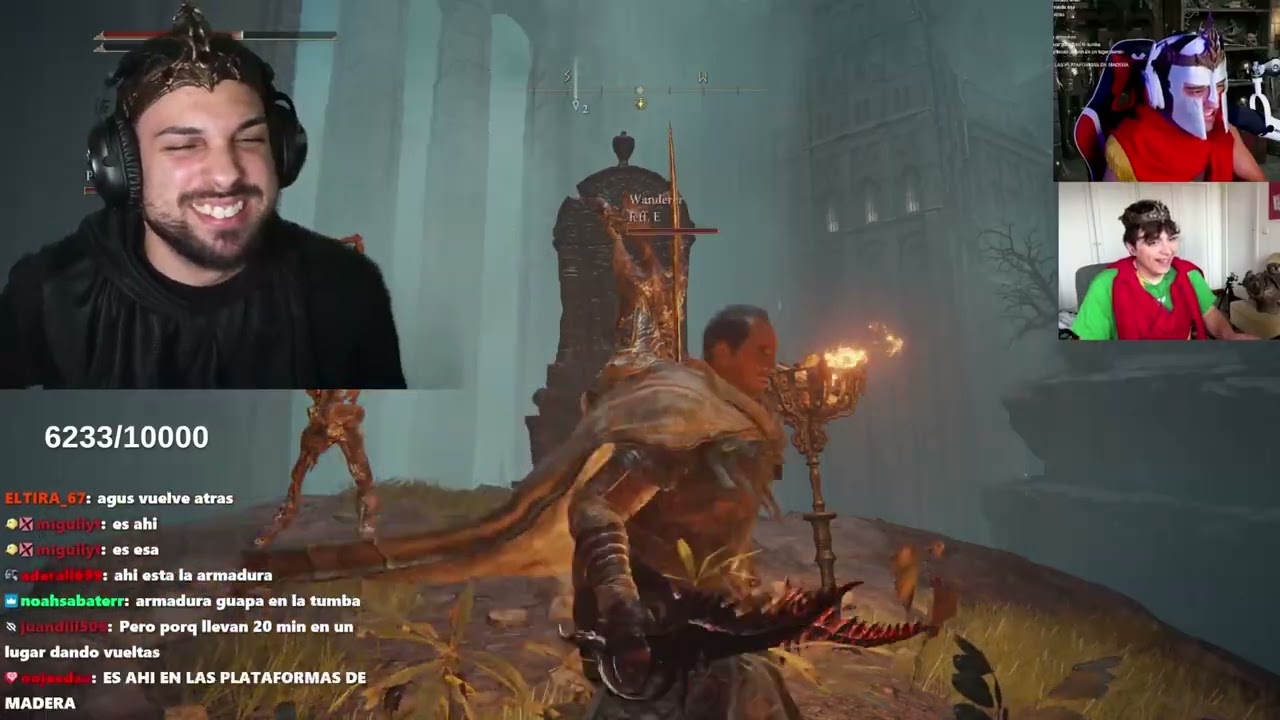 MOMENTAZOS PEEREIRA7 en ELDEN RING con Agustin51 y Kappah