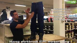 Havep Werkbroek 8597 Worker Navy - Btn De Haas