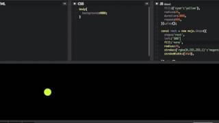Mo.js web Motion Graphics
