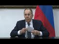 Выступление и ответы на вопросы СМИ С.Лаврова по итогам СМИД БРИКС, Рио-де-Жанейро, 29 апреля 2025 г
