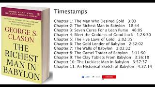 The Richest Man In Babylon   Full Audiobook with Timestamps