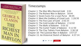 Famous The Richest Man In Babylon   Full Audiobook with Timestamps Wealth