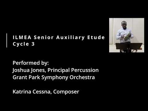 ILMEA Senior Concert Etude - Cycle 3 - Tambourine-Cymbal