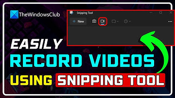 How to Record Videos Using SNIPPING TOOL in Windows 11 | Windows 11 SCREEN RECORDER [2023]