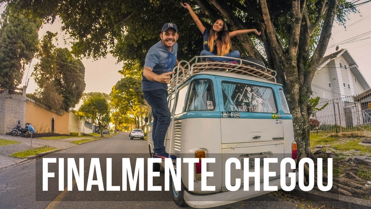 Bagageiro com escada para a Kombi l Veja como ficou! l TAKE THE TRIP