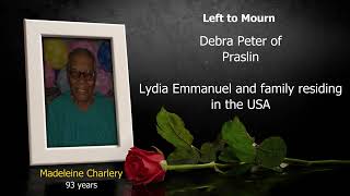 Celebrity Updated Death Announcement of Madeleine Charlery [English] Net Worth