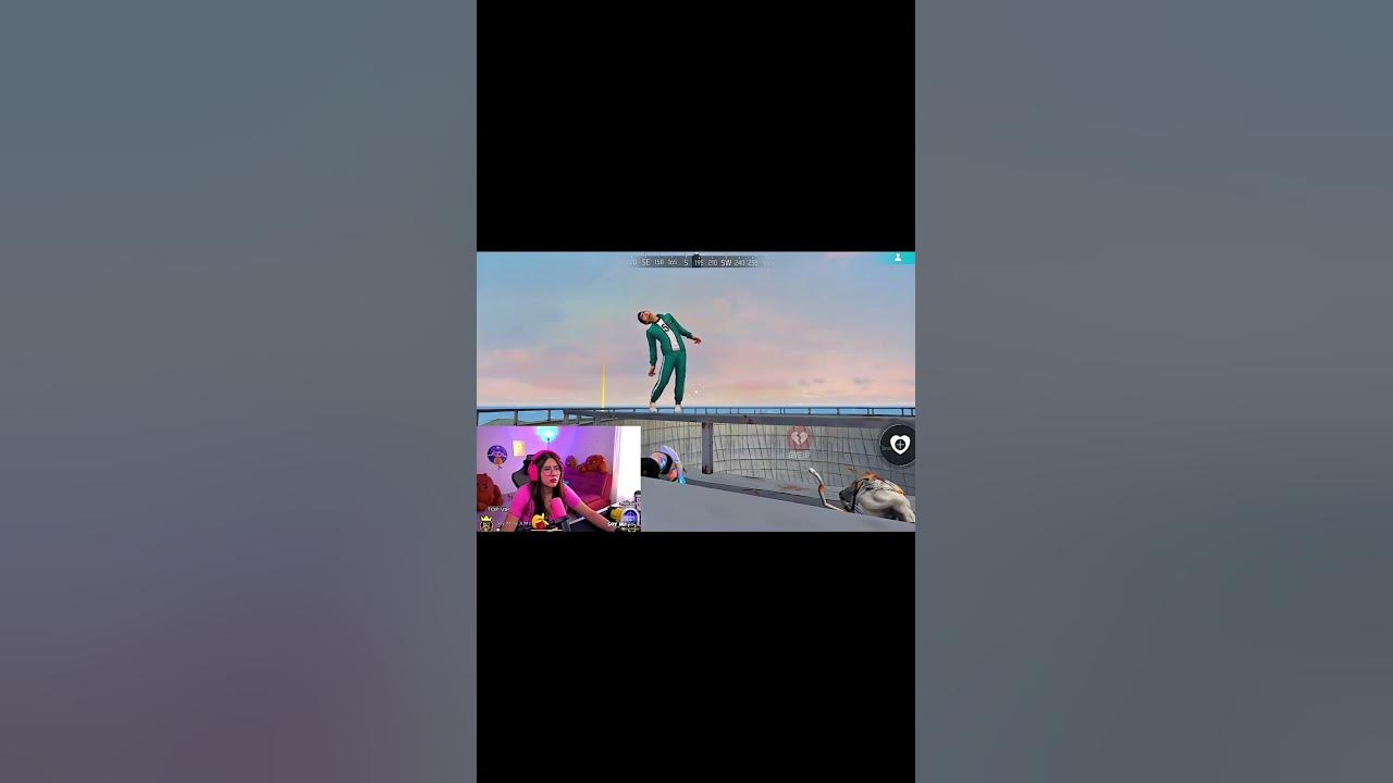 squid game × freefire  player 456 eliminated 💔🍷