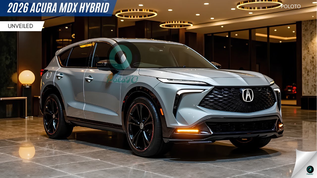 New 2026 Acura MDX Hybrid Unveiled - Bringing peak strength