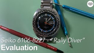 For J.W. -- Seiko 6106-8227 Rally Diver Evaluation