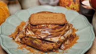 Pumpkin Biscoff Cinnamon Rolls🍁🍂 Bake With Me ♡