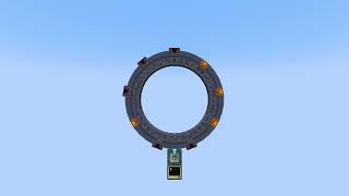 Classic stargate: Milky Way variant | Stargate Journey Minecraft mod