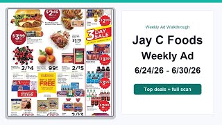 Jay C Foods Weekly Ad (6/24/26 - 6/30/26) Best Deals