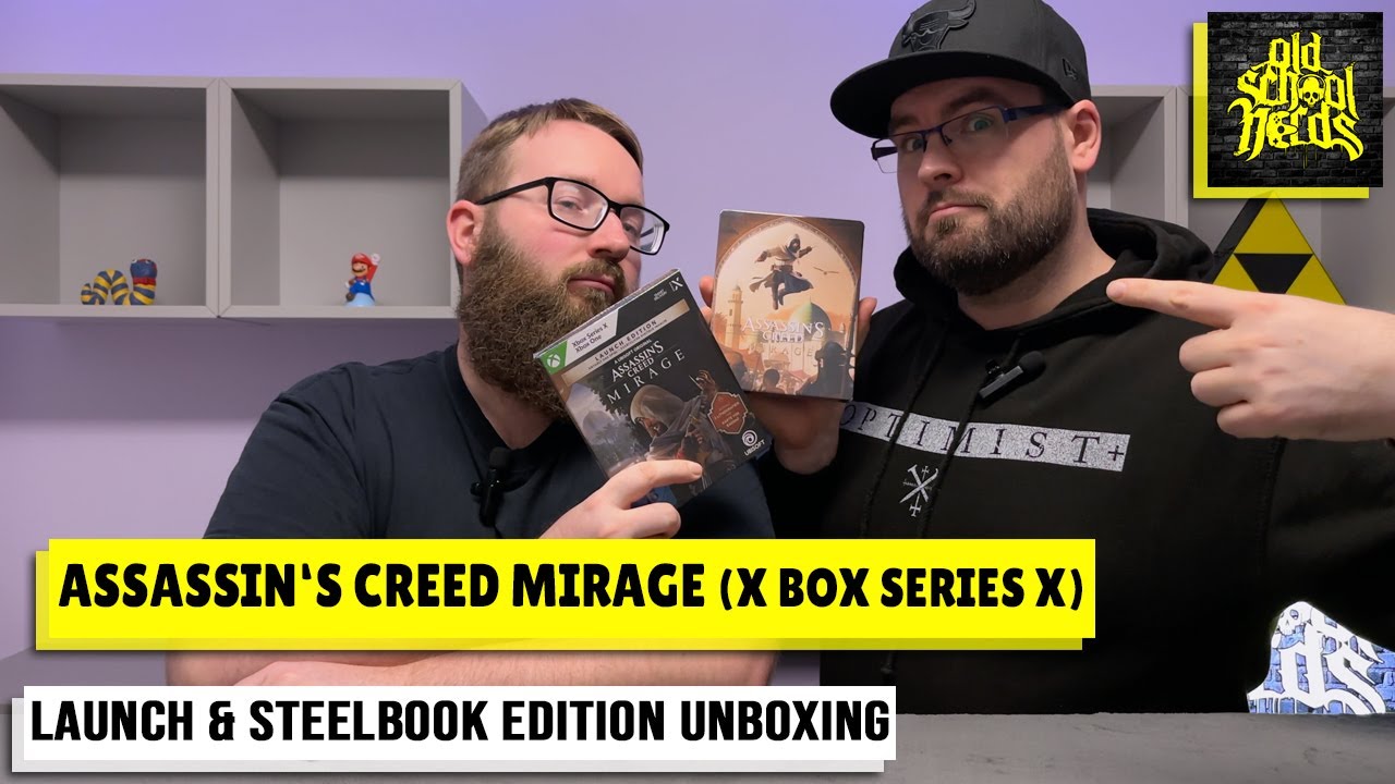 UNBOXING ASSASSIN'S CREED MIRAGE PS5 (LAUNCH EDITION) 