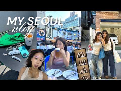 KOREA vlog as a LOCAL ⭐️🚲 highschool friends, shopping & good eats, pocha nights, college prep