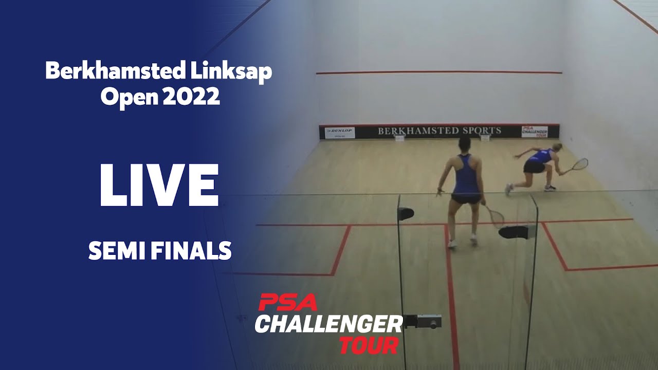 Berkhamsted Linksap Open 2022 Court 1 Semi Finals YouTube