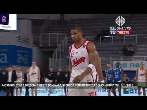 PASSO INDIETRO A BRESCIA: TRIESTE DOMINATA, SECONDA PEGGIOR DIFESA DEL CAMPIONATO | 10/11/2025