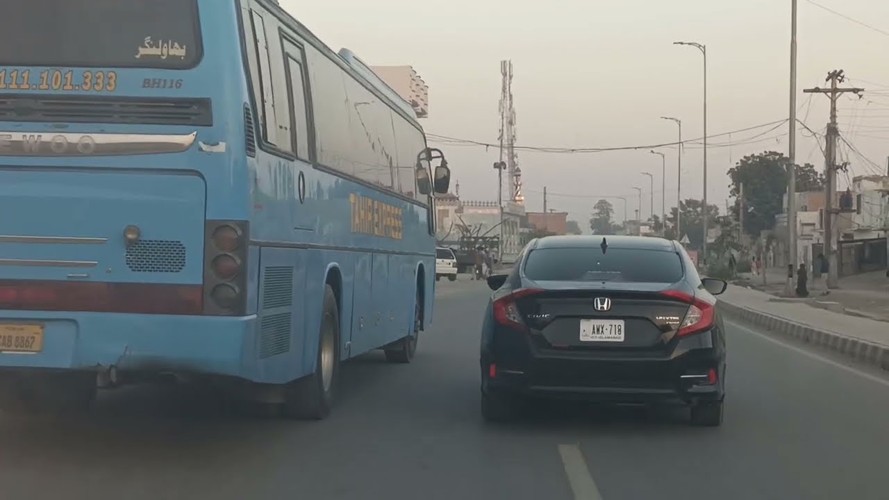 Lodhran to Bahawalpur Drive Walk